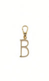Frost Fine 10k & Diamond Pavé Initial B Charm