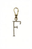 Frost Fine 10k & Diamond Pavé Initial F Charm