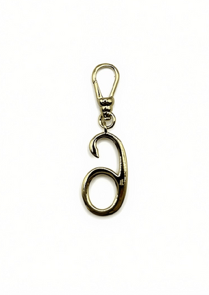 Frost Fine 10k & Diamond Pavé  Number 6 Charm