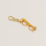 Vintage 1950's Mechanical Folding Glasses Vermeille Charm