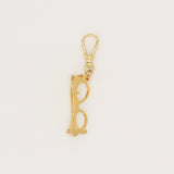 Vintage 1950's Mechanical Folding Glasses Vermeille Charm