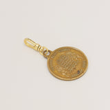 Vintage Yeshiva Jerusalem Double Lion Coin Charm