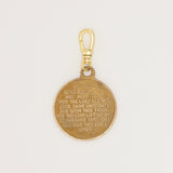 Vintage Yeshiva Jerusalem Double Lion Coin Charm