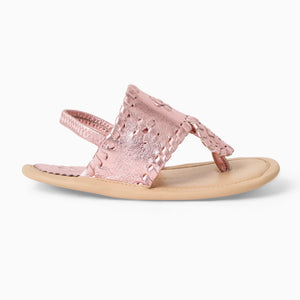 Jack Rogers Baby Jacks - Metallic Nappa