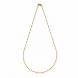 Large Paperclip Chain Fine Frost Vermeil Necklace