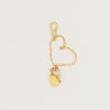 "Lock In Love" Heart Charm
