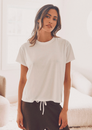 LEALLO Chloe Distressed Tee