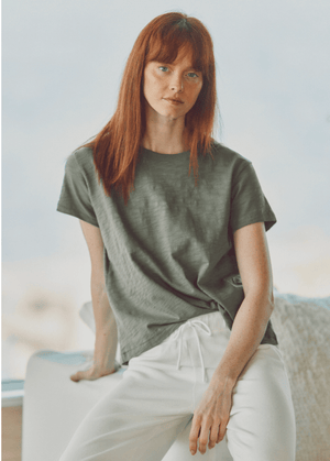 LEALLO Chloe Slub Tee