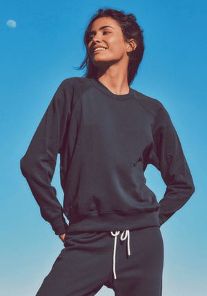 LEALLO Dune Solid Crewneck