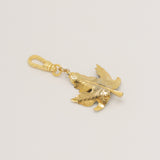 Vintage Gilt Leaf Charm