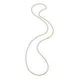 Long Single Teensy Baroque Pearl Mini Rectangle Chain