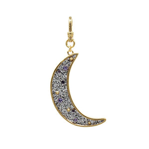 Love You To The Moon & Back Glitter Resin Hollyn Charm
