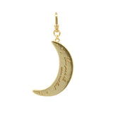 Love You To The Moon & Back Glitter Resin Hollyn Charm