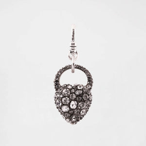 Lulu Antiqued Nina Heart Charm