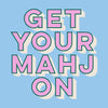 Mahjong Cocktail Funny Napkin | Get Your Mahj On
