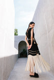 Montsera Campeche Black midi dress