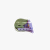Morning Glory Purple Flower Acetate Small Hair Claw Clip