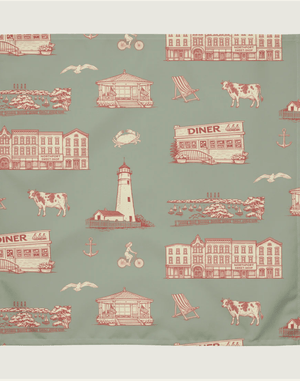Oyster and Arrow - Cow Harbor Cloth Napkins Set of 4