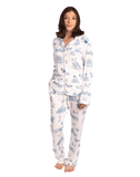 Oyster and Arrow - Three Harbors White  Women’s Pajama Set