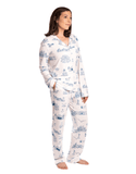 Oyster and Arrow - Three Harbors White  Women’s Pajama Set