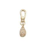 Pavé Crystal Egg Charm- Mini