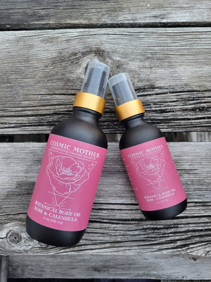 Rose Calendula Botanical Body Oil