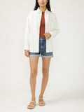 Silver Jeans Relaxed Button-Up Beach Shirt
