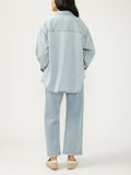 Silver Jeans Relaxed Button-Up Beach Shirt