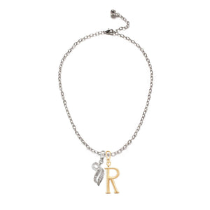 Silver-Plated Plaza Medium Oval Necklace Set
