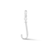 Silver-Plated Plaza Small Letter J Charm