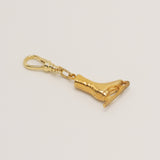 14 Karat Vermeille Vintage Ice Skate Charm