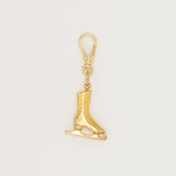 14 Karat Vermeille Vintage Ice Skate Charm