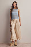 Forte Sleeveless Crochet Knit Top FSW0050