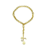 The Chunky Rolo Adjustable Necklace/Bracelet Set