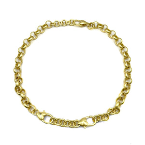 The Chunky Rolo Adjustable Necklace/Bracelet Set