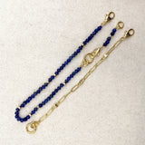 The Convertible Lapis Lazuli Necklace/Bracelet Set