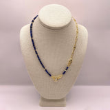 The Convertible Lapis Lazuli Necklace/Bracelet Set
