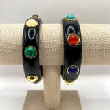 The Diana Resin Gemstone Bangle