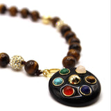 The Diana Resin Gemstone Charm/Pendant