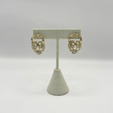 The Nina Pearl Heart Stud Earring