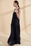 Tiered cami maxi dress