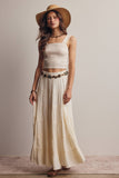 Forte Tiered Maxi Skirt FSK0015