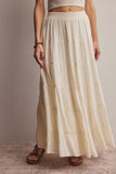 Forte Tiered Maxi Skirt FSK0015