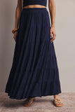 Forte Tiered Maxi Skirt FSK0015