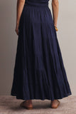 Forte Tiered Maxi Skirt FSK0015