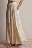 Forte Tiered Maxi Skirt FSK0015