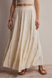 Forte Tiered Maxi Skirt FSK0015