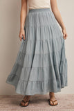 Forte Tiered Maxi Skirt FSK0015