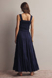 Forte Tiered Maxi Skirt FSK0015