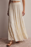 Forte Tiered Maxi Skirt FSK0015